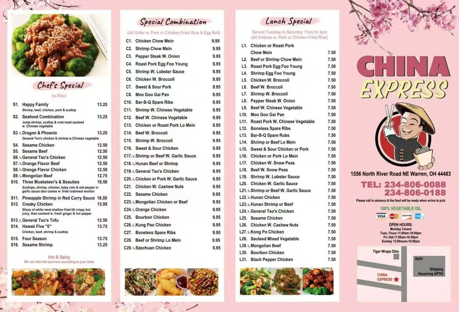 Restaurant menu 2